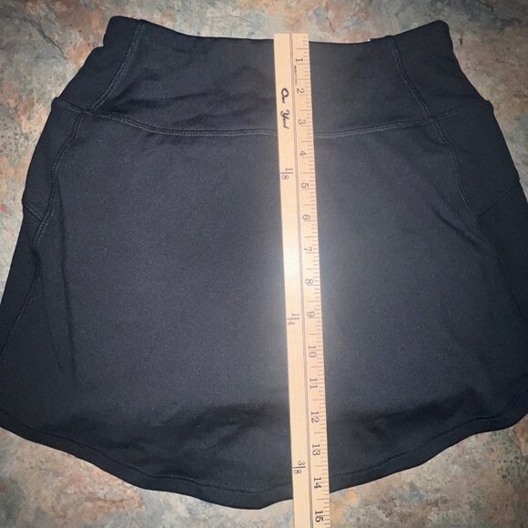 DSG Womens Black Athletic Skort, XS - Picture 4 of 9